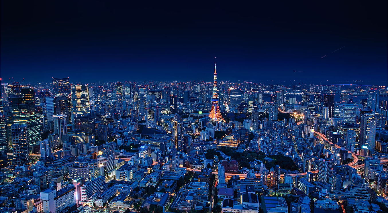 Tokyo at night